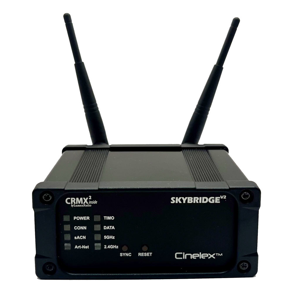 CINELEX - All-In-One Wireless DMX Transmitter & Receiver